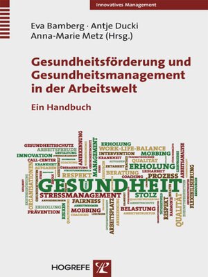 cover image of Gesundheitsförderung und Gesundheitsmanagement in der Arbeitswelt
